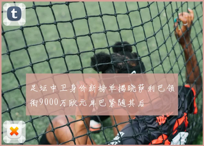 足坛中卫身价新榜单揭晓萨利巴领衔9000万欧元库巴紧随其后